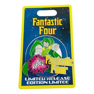 Disney Parks Marvel Fantastic Four Doctor Doom Limited Release Pin
